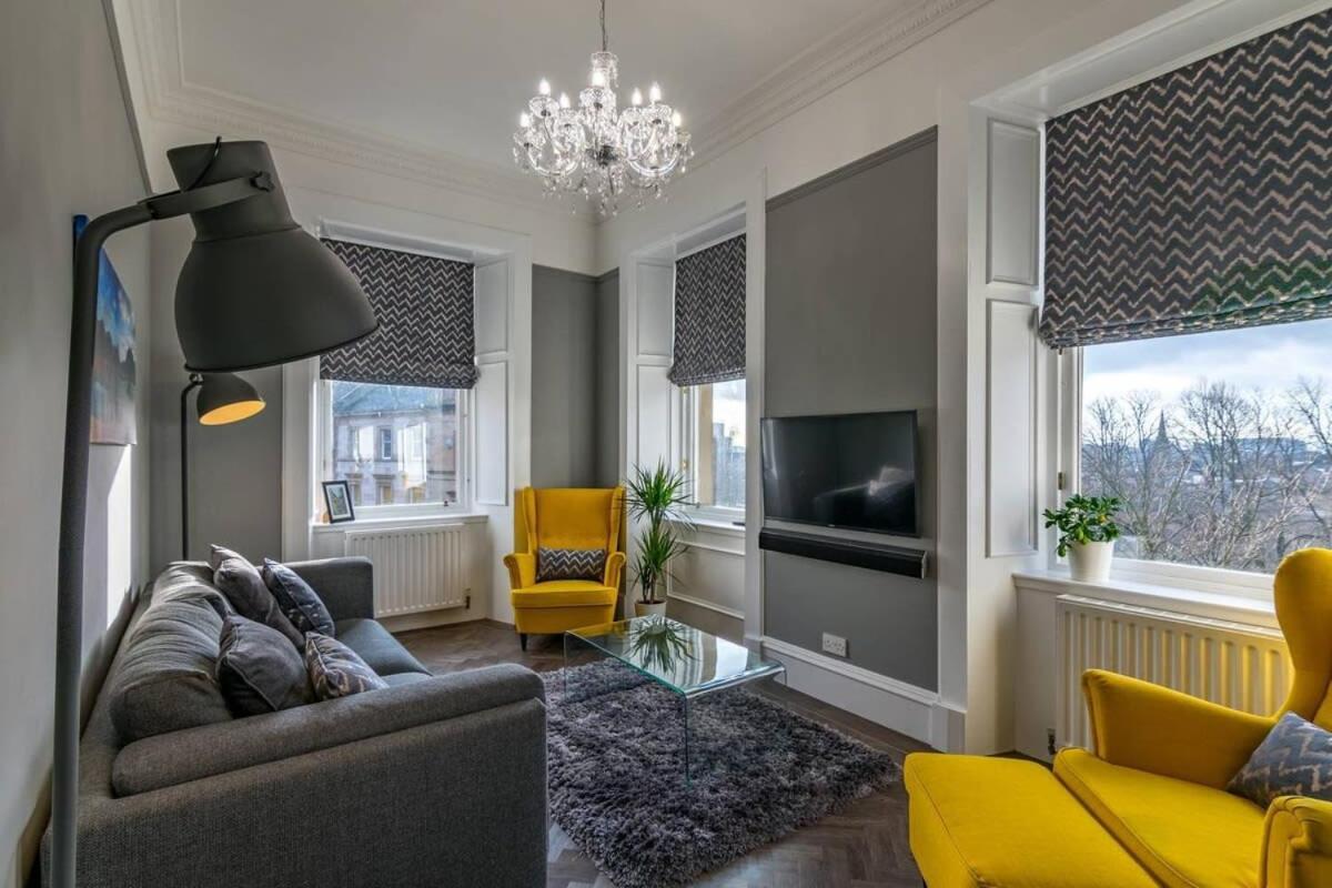 Bright And Airy Apartment Glasgow Dış mekan fotoğraf