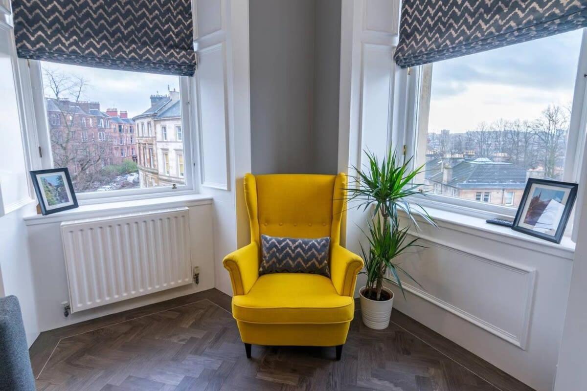 Bright And Airy Apartment Glasgow Dış mekan fotoğraf